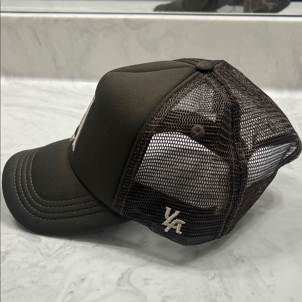YoungLA Brown Trucker Hat - Picture 2 of 5